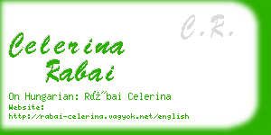 celerina rabai business card